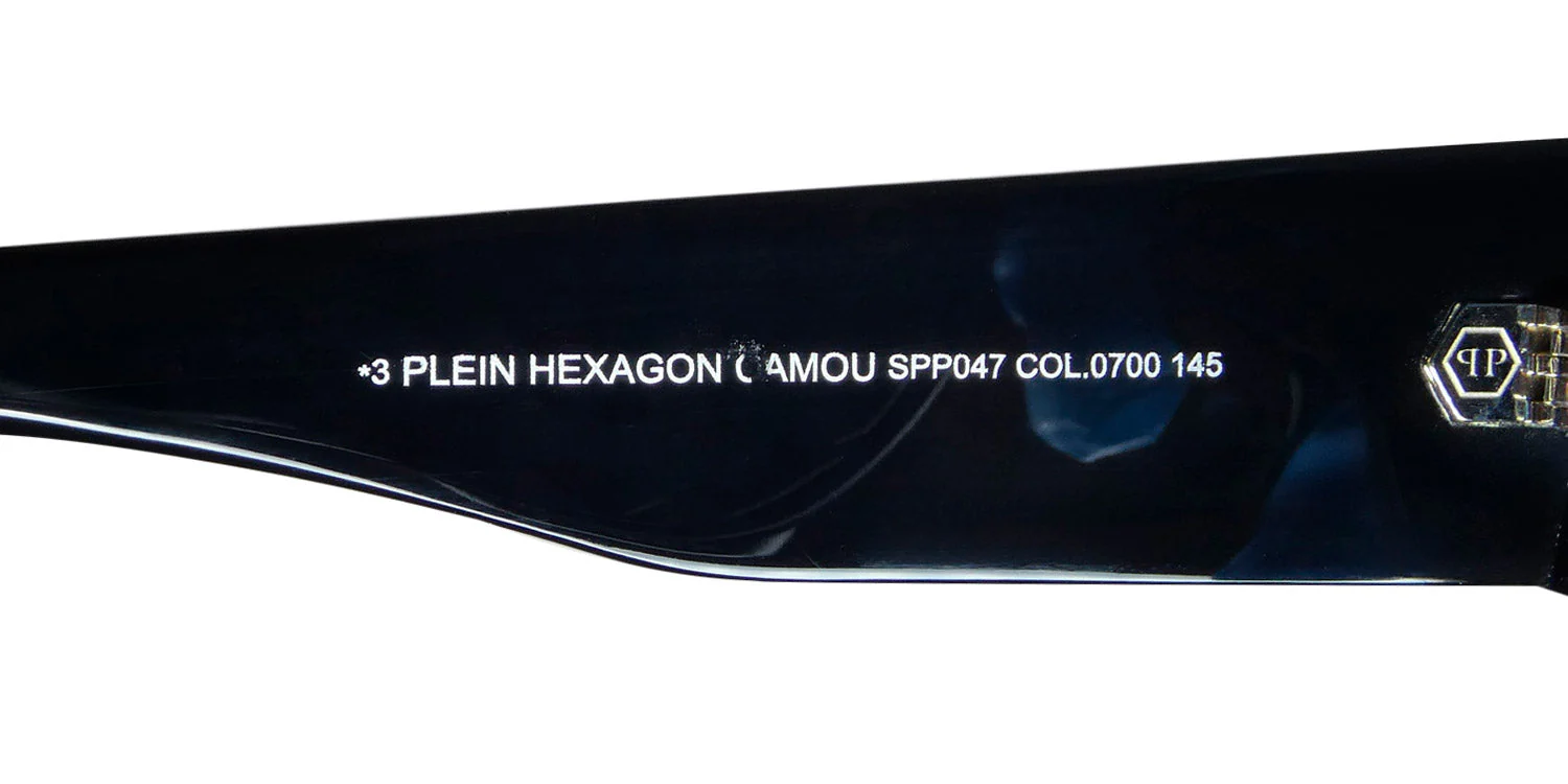 Philipp Plein Spp047 Plein Hexagon Camou Sunglasses - Image 8