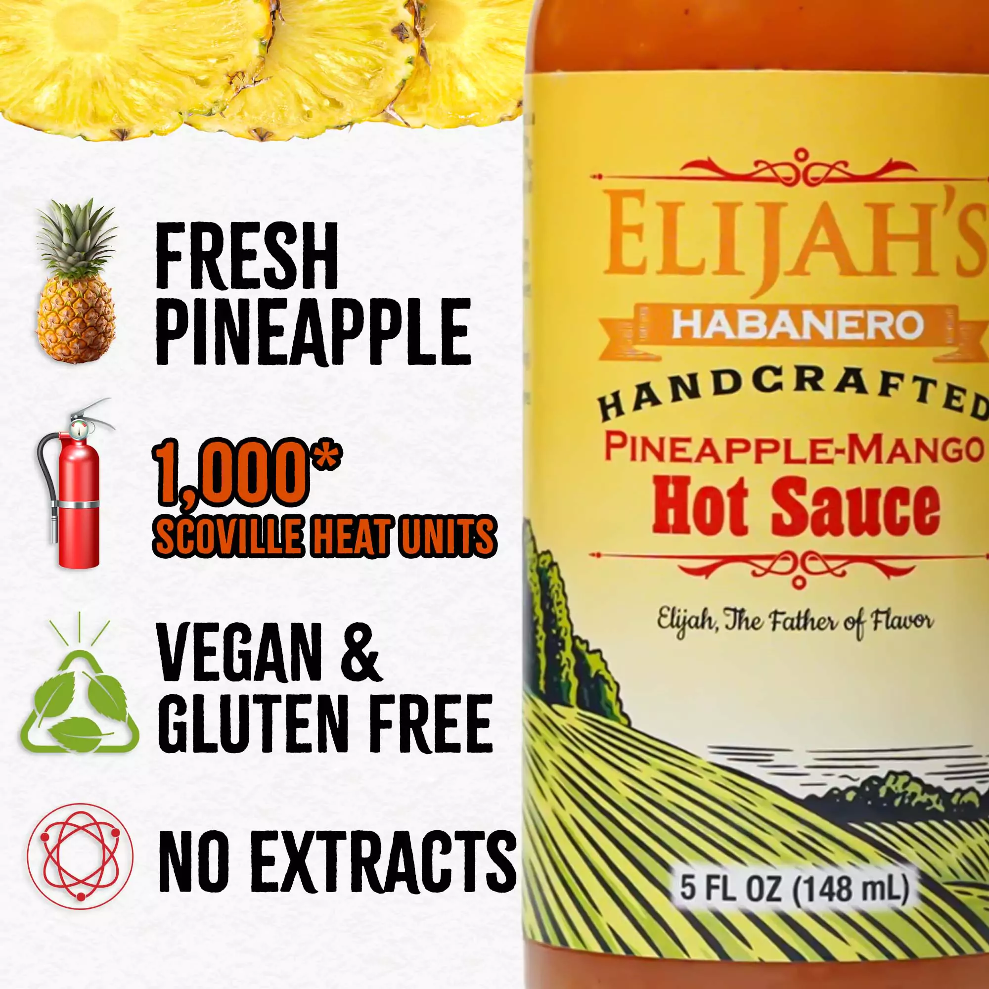 Pineapple-Mango Habanero Hot Sauce - Image 2