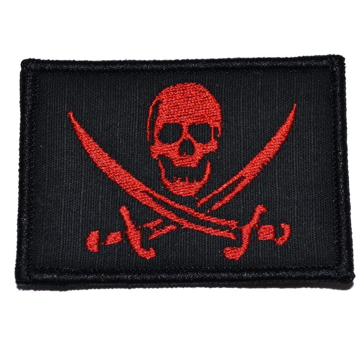 Pirate Jolly Roger - 2x3 Patch - Image 2