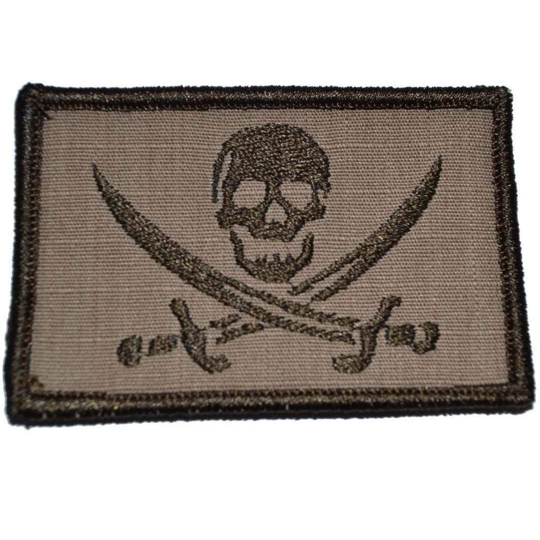 Pirate Jolly Roger - 2x3 Patch - Image 3