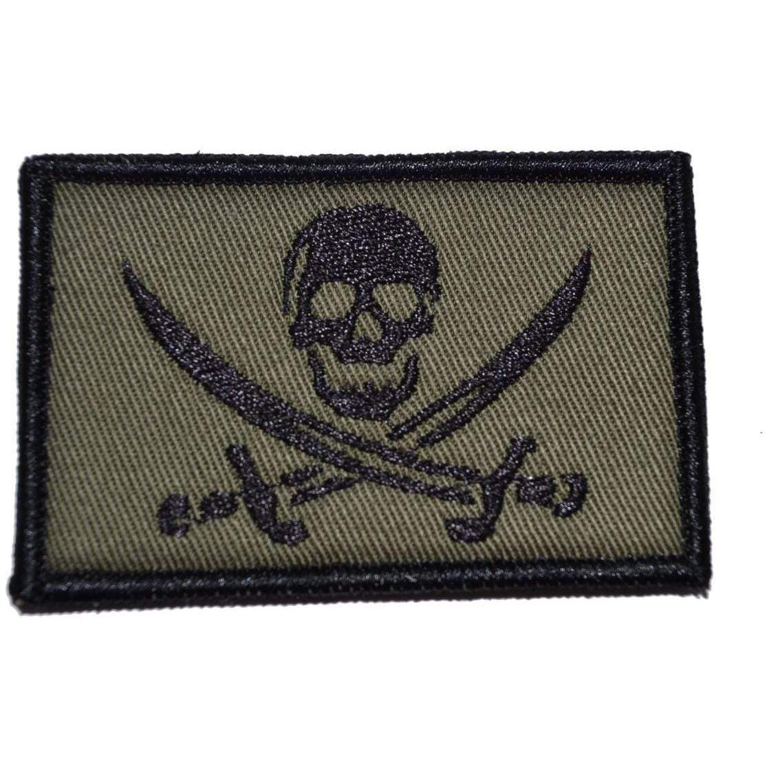 Pirate Jolly Roger - 2x3 Patch - Image 5