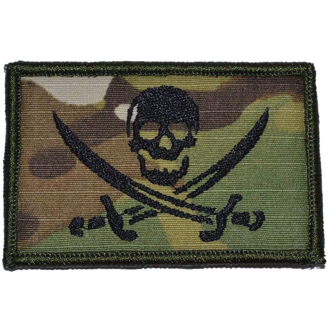 Pirate Jolly Roger - 2x3 Patch - Image 6