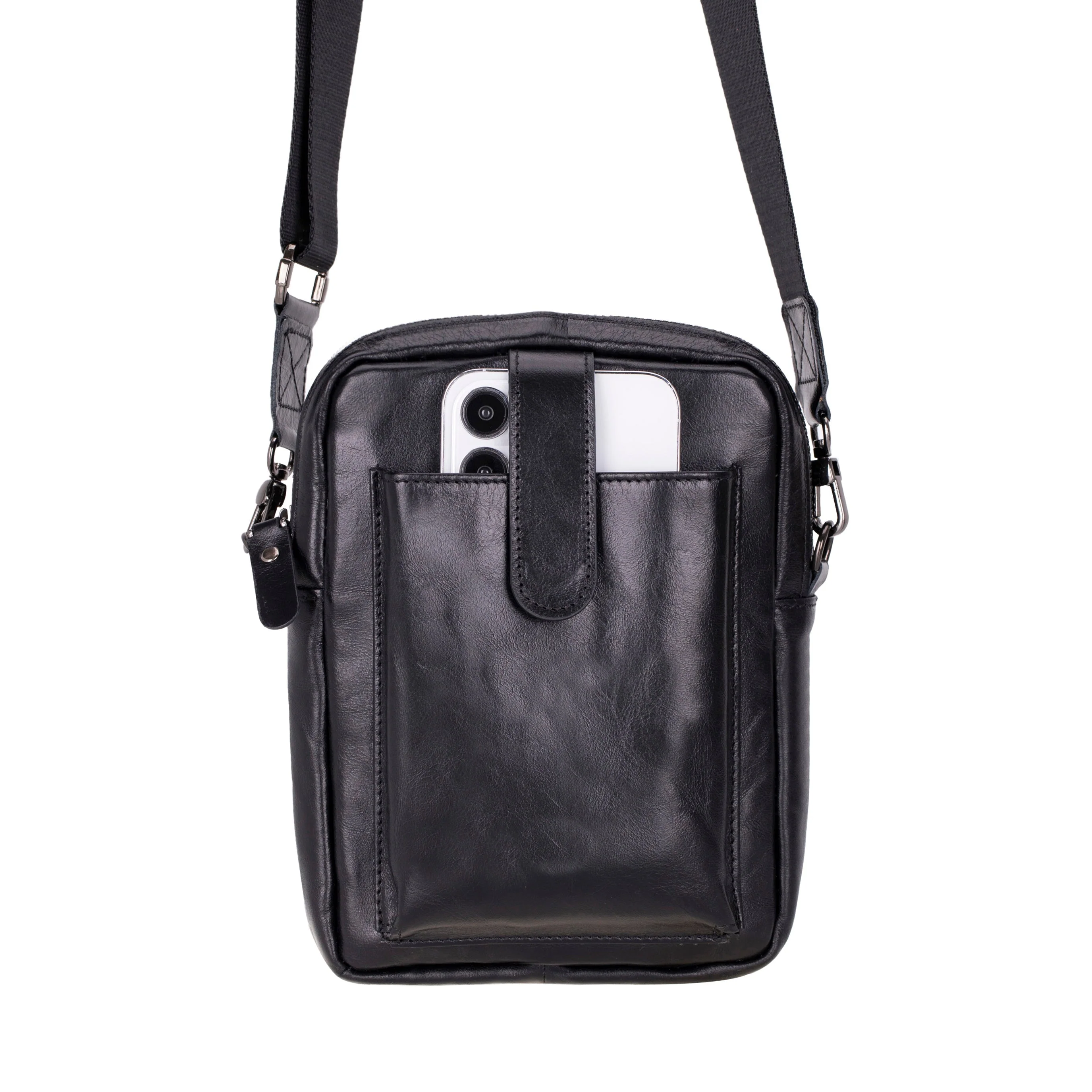 Pisa Leather Crossbody Bag - Image 10
