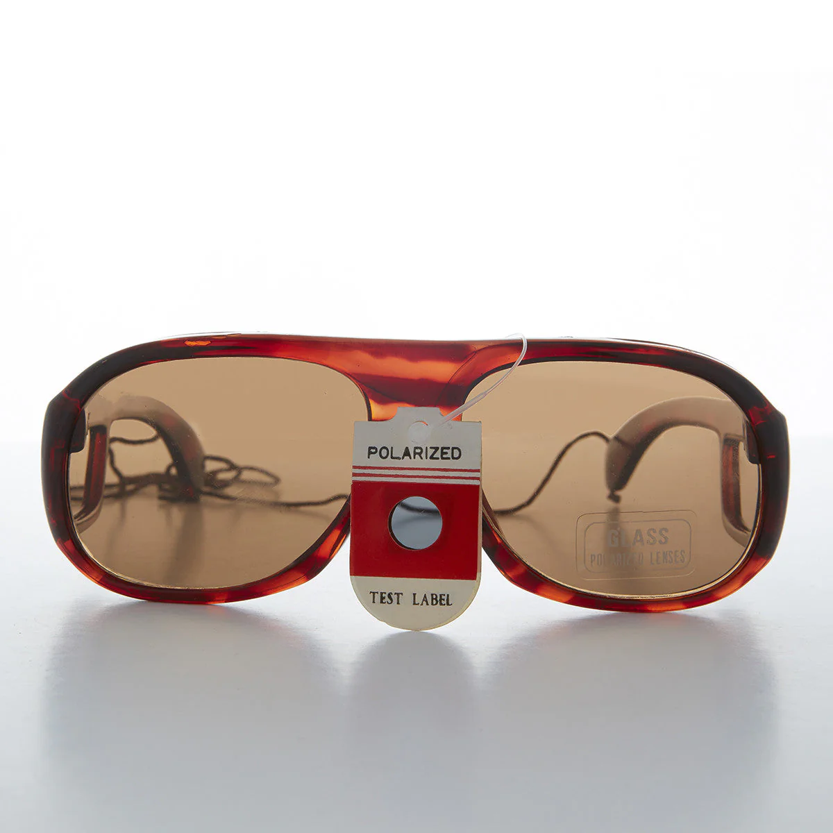 Polarized Fishing Sunglass with Glass Lens - Tortoise Moby - Image 3