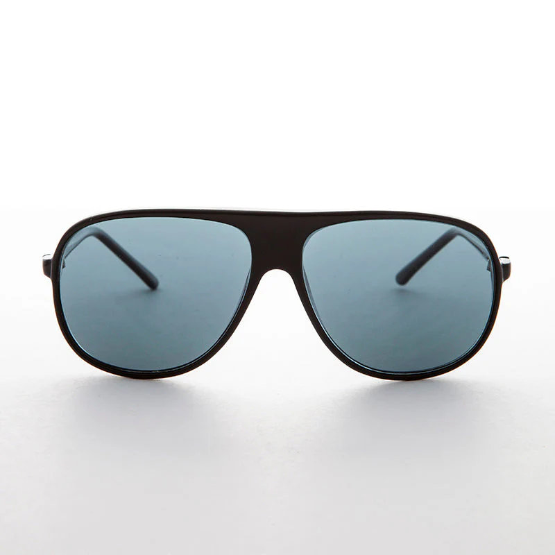 Polarized Glass Lens Aviator Vintage Sunglass - Flight Captain