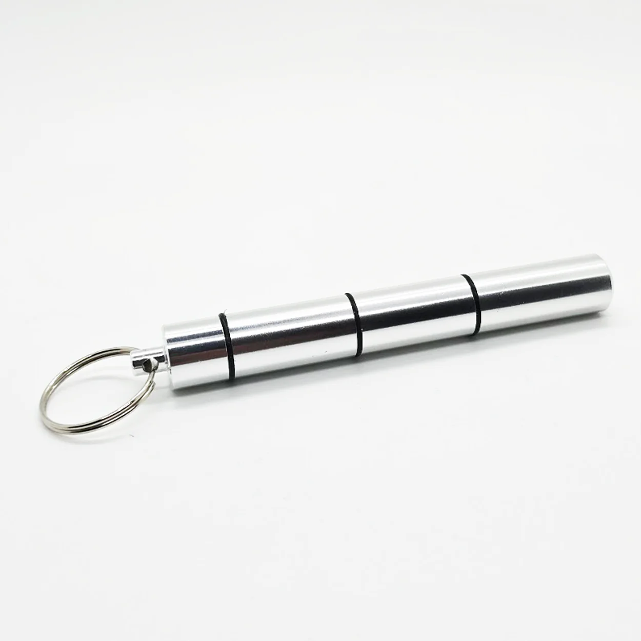 Portable Toothpick Holders – Keychain with Screw Cap in Aluminum & Wood Designs - Image 15