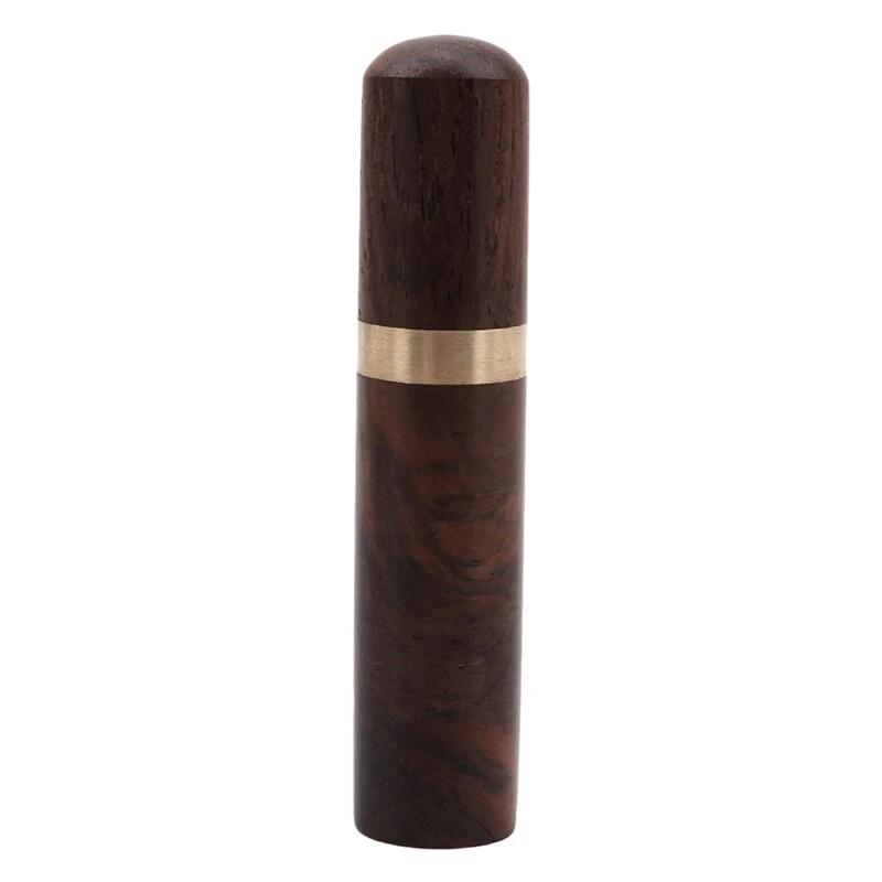 Portable Toothpick Holders – Keychain with Screw Cap in Aluminum & Wood Designs - Image 7