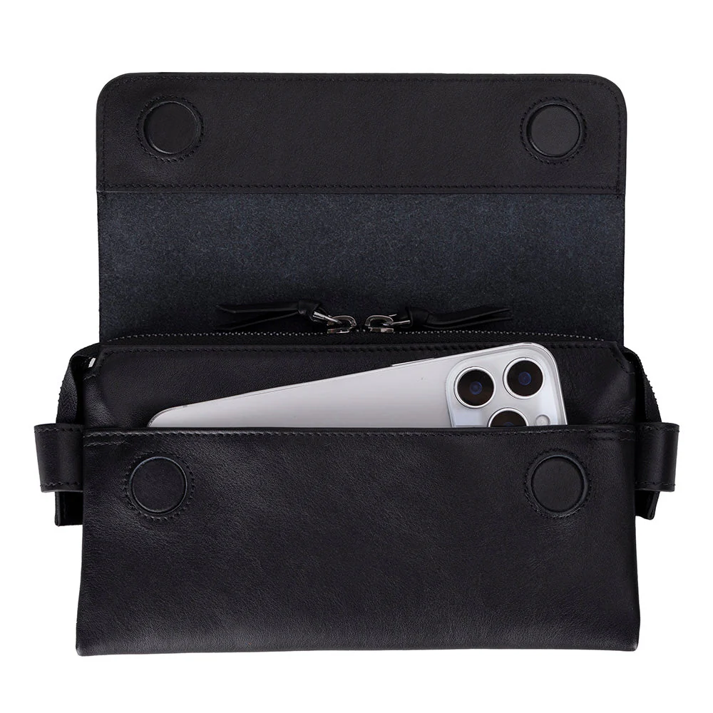 Prestige Leather Clutch Bag - Image 18