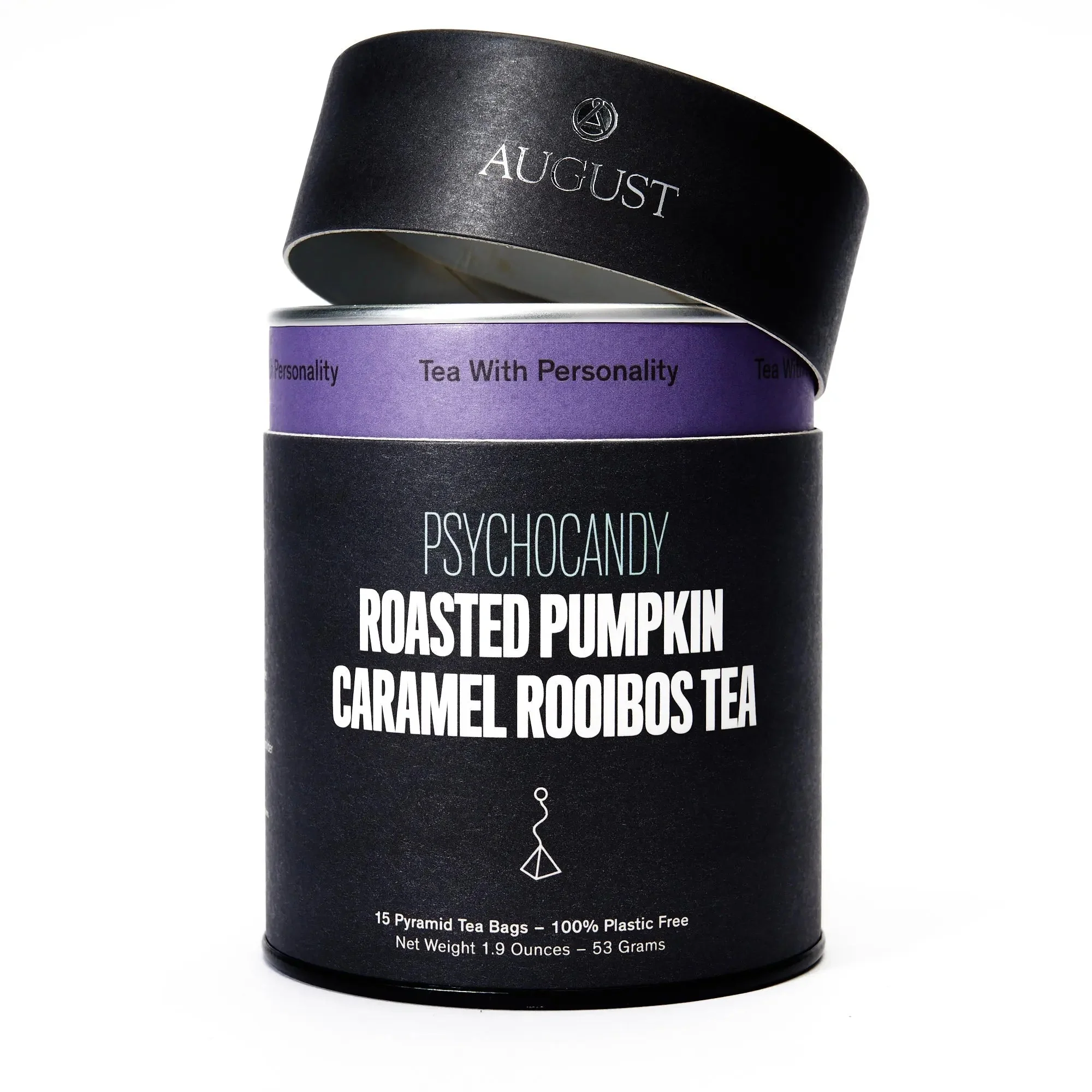 Psychocandy - Roasted Pumpkin Caramel Rooibos Tea (Caffeine Free) (15 Tea Bags) - Image 6