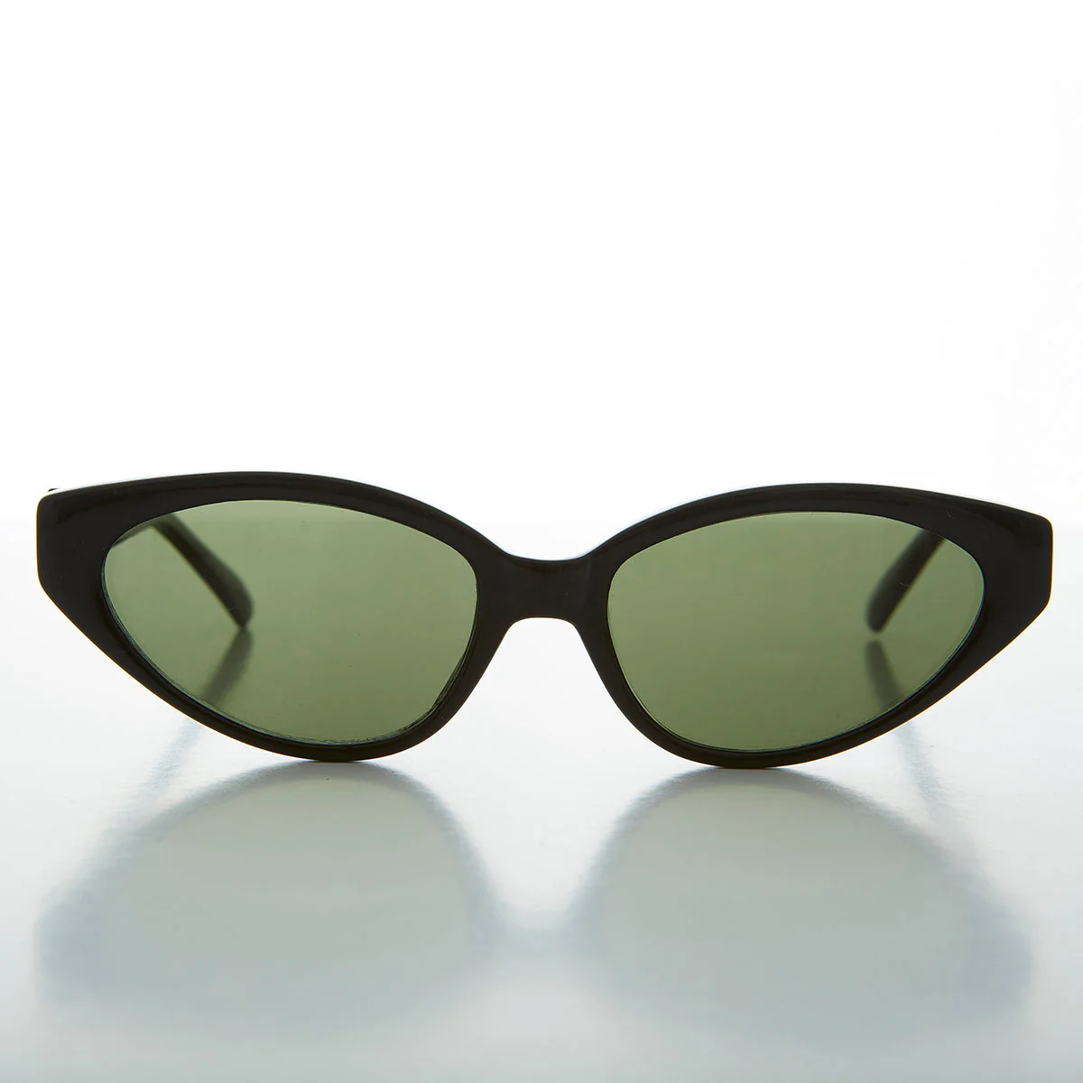 Punk Rocker Oval Cat Eye Vintage Women's Sunglass - Audrey