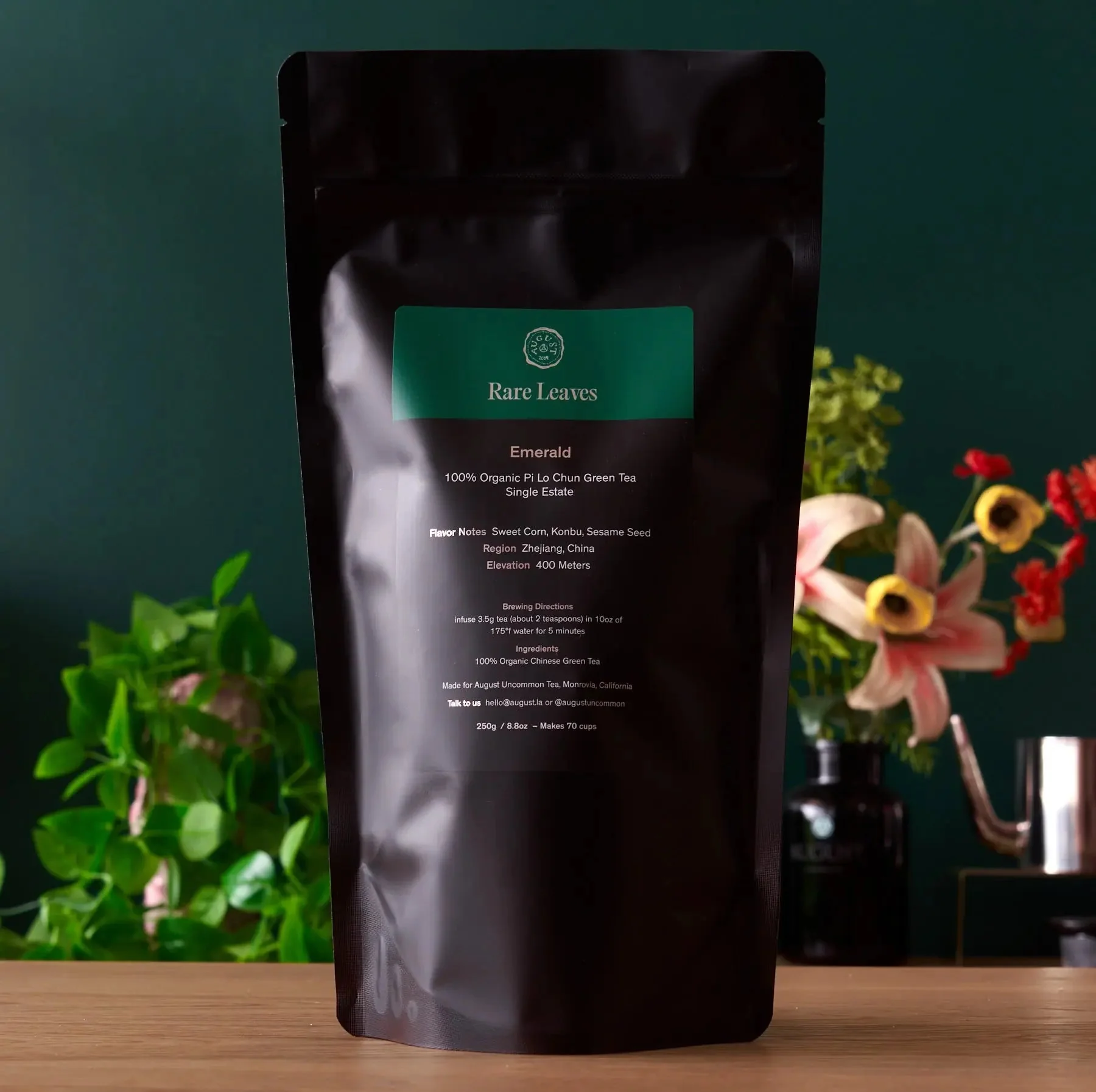 Rare Leaves Emerald - Single Estate Pi Lo Chun Green Tea - Image 10