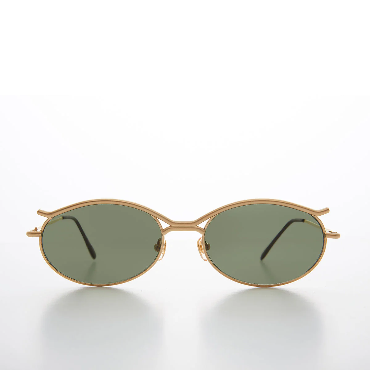 Rare  Oval Vintage 90s Optical Frame Sunglass - Fate - Image 2
