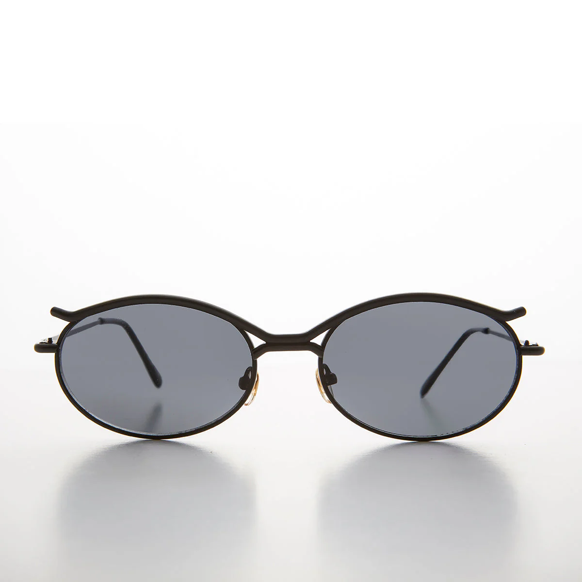 Rare  Oval Vintage 90s Optical Frame Sunglass - Fate - Image 4