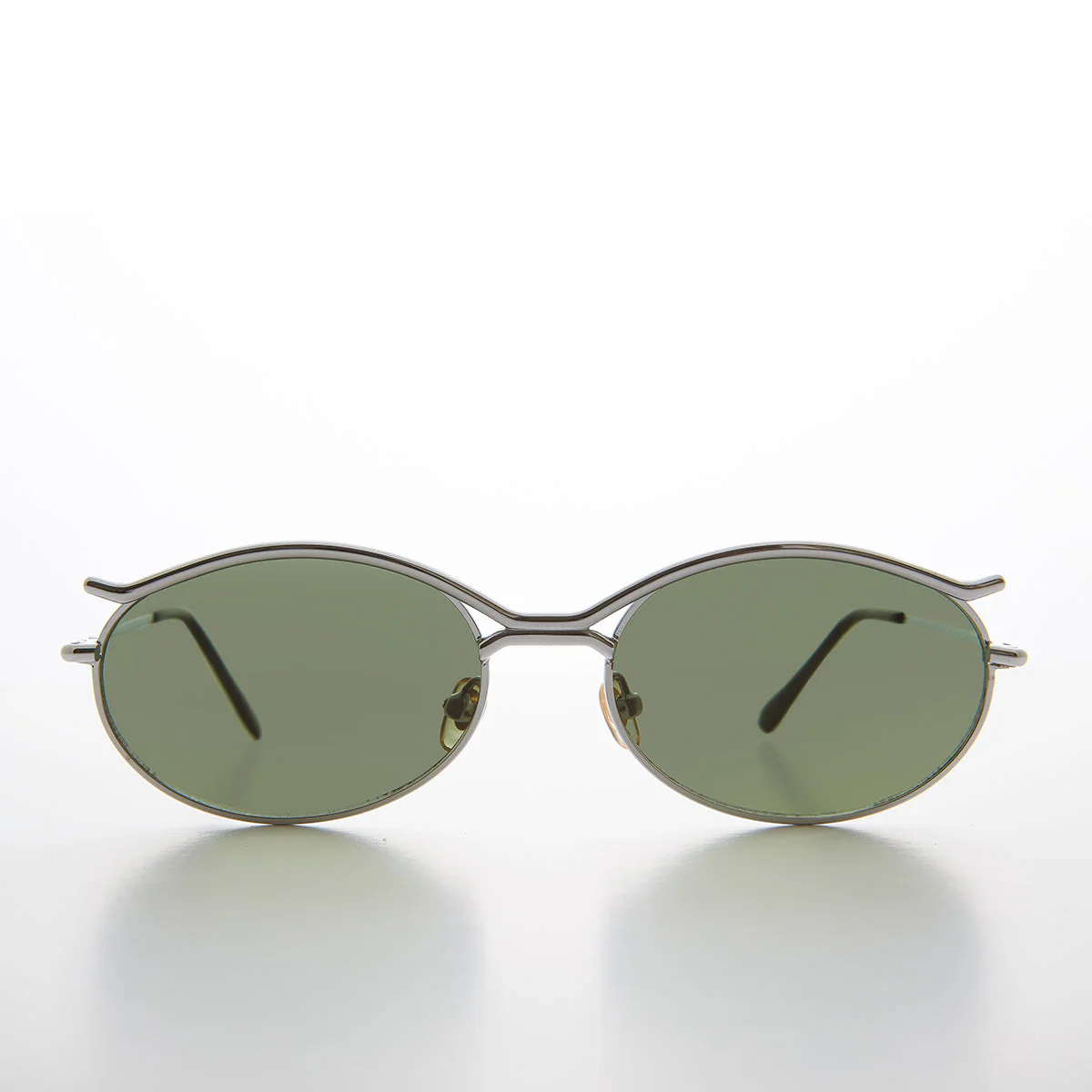 Rare  Oval Vintage 90s Optical Frame Sunglass - Fate - Image 6