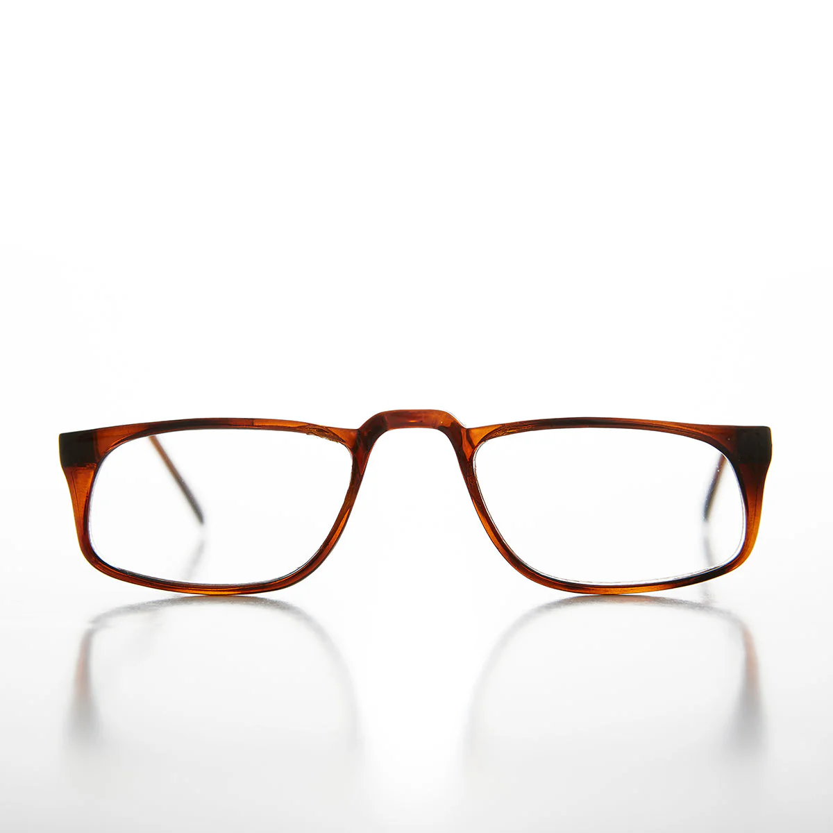 Rectangle Half Frame Reading Glasses - Winslow - Image 3