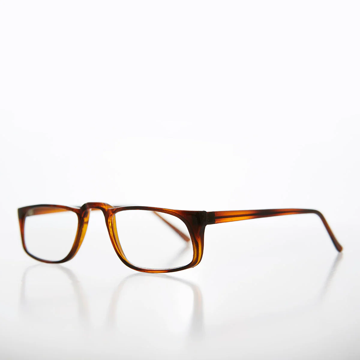 Rectangle Half Frame Reading Glasses - Winslow - Image 4