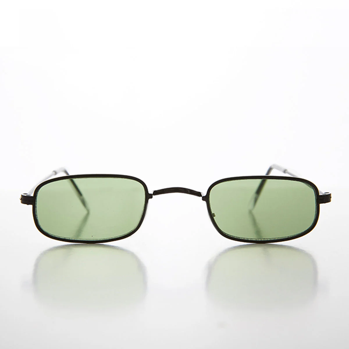 Rectangle Tinted Lens Hippy Vintage Sunglass - Hulu - Image 2