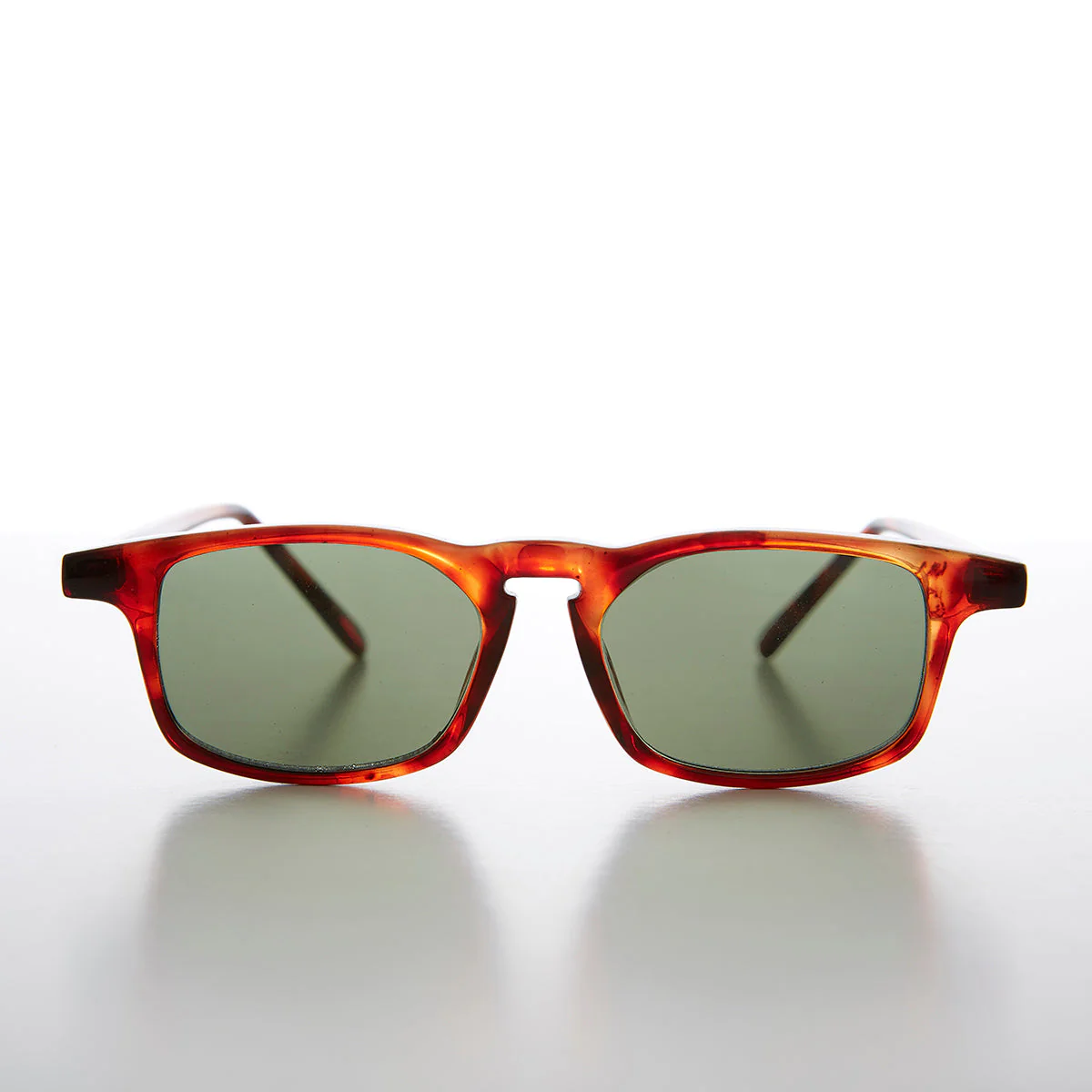 Rectangular Acetate Unisex Vintage Sunglass - Wallis