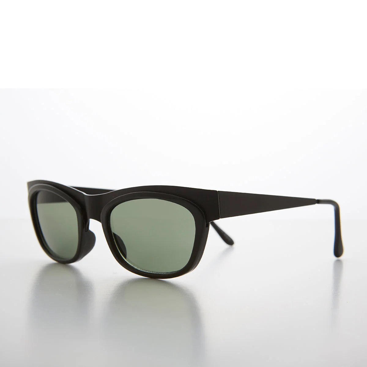Rectangular Cat Eye Vintage Women's Sunglasses - Valentini - Image 6