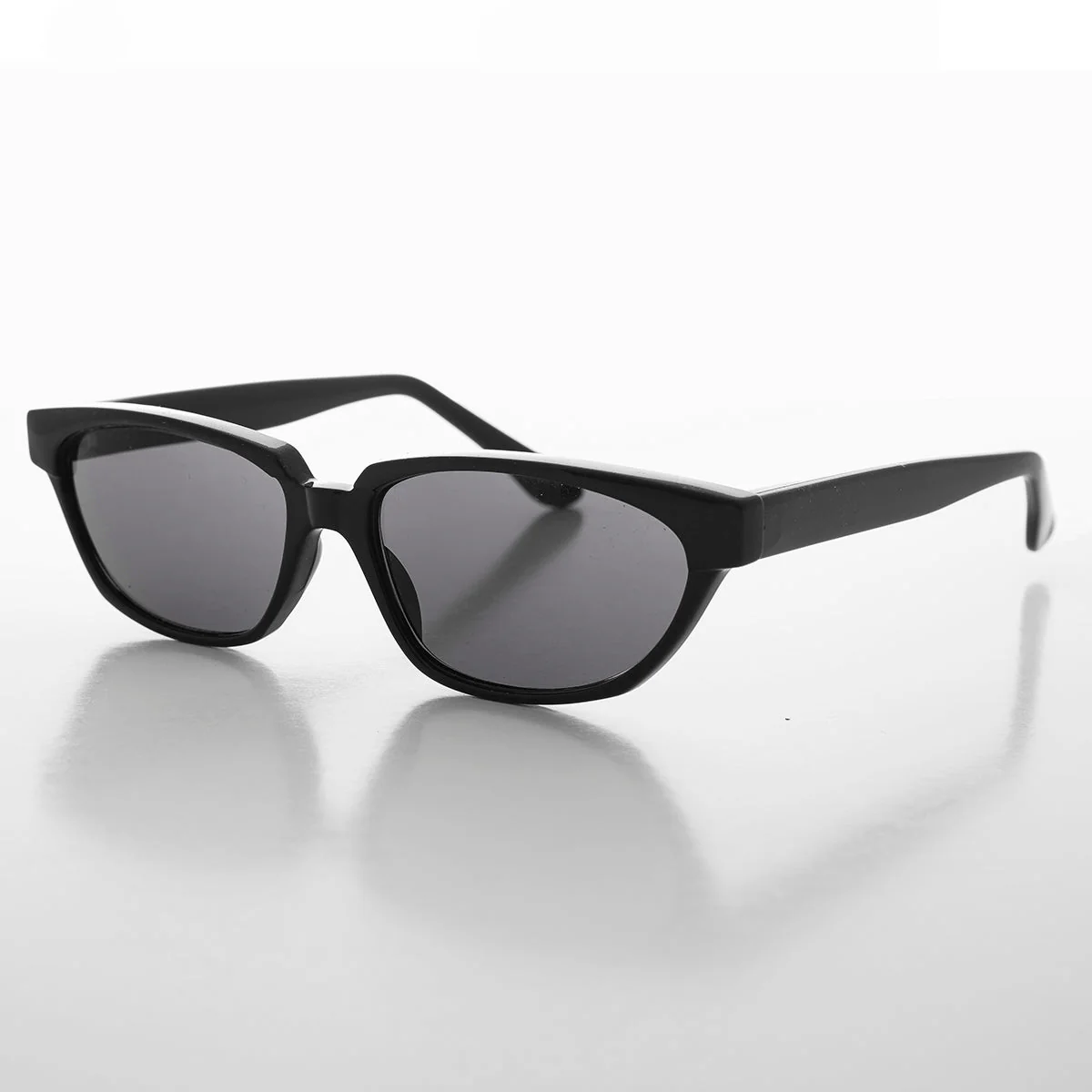 Rectangular Horn Rim Unisex Vintage Sunglass - Abbot - Image 4