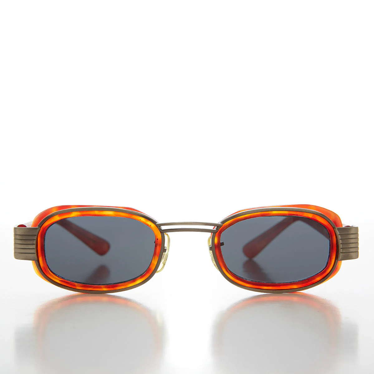 Rectangular Sunglass with Goggle Rim - Paymer - Image 3