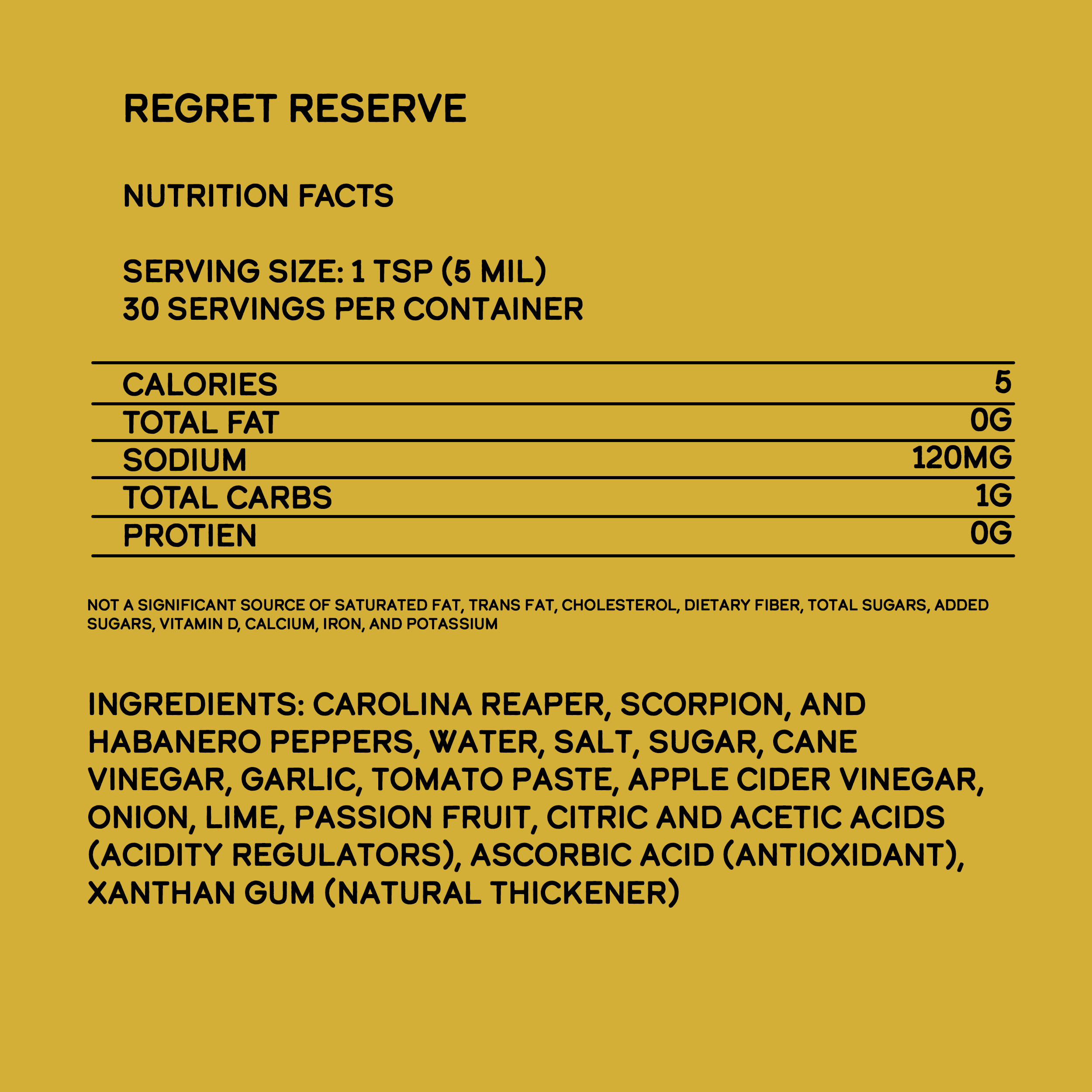 REGRET ๐๐๐๐๐๐๐ HOT SAUCE - Image 4