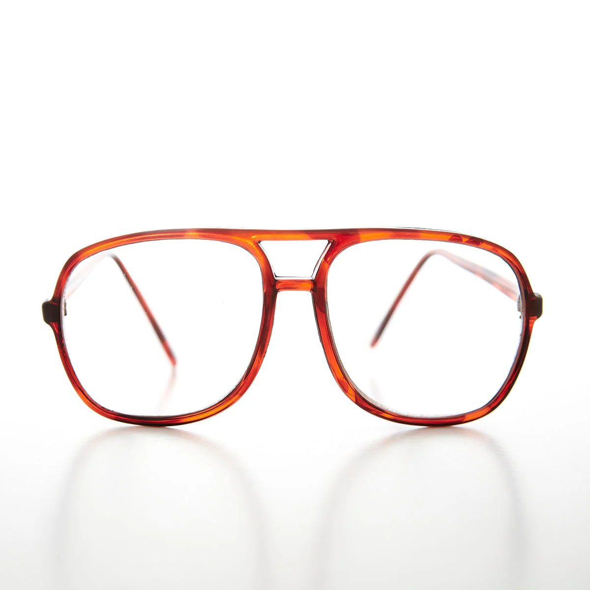 Retro Cheater Aviator Glasses - Bob