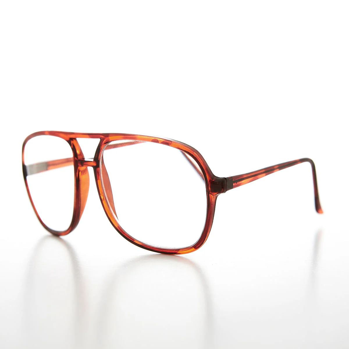 Retro Cheater Aviator Glasses - Bob - Image 2