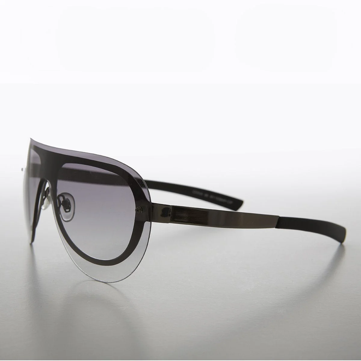 Rimless Aviator with Color Lenses- Devo - Image 8