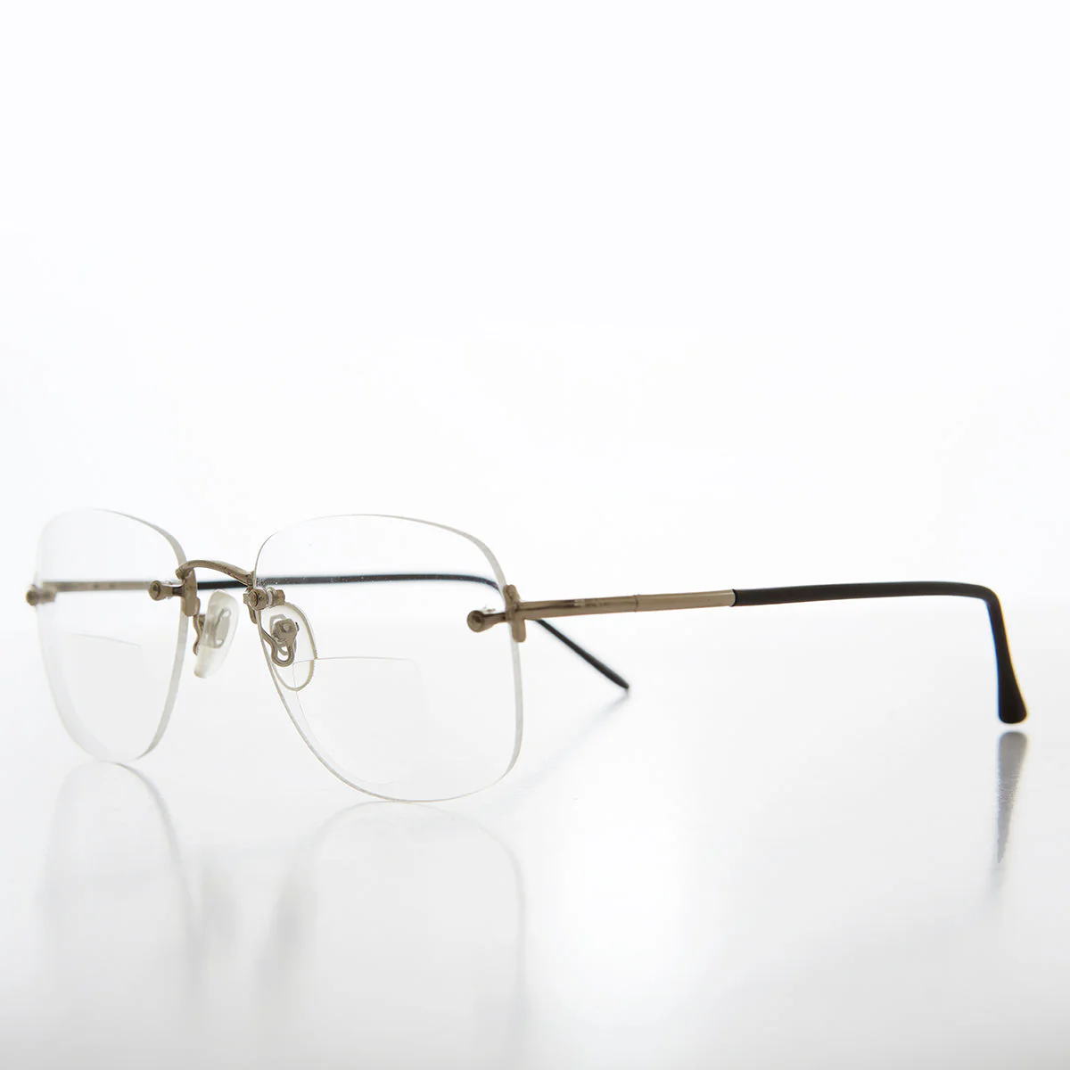 Rimless Bifocal Readers - Glassy - Image 2
