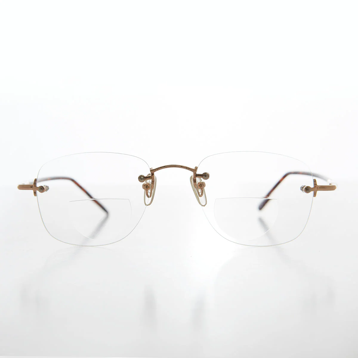 Rimless Bifocal Readers - Glassy - Image 3