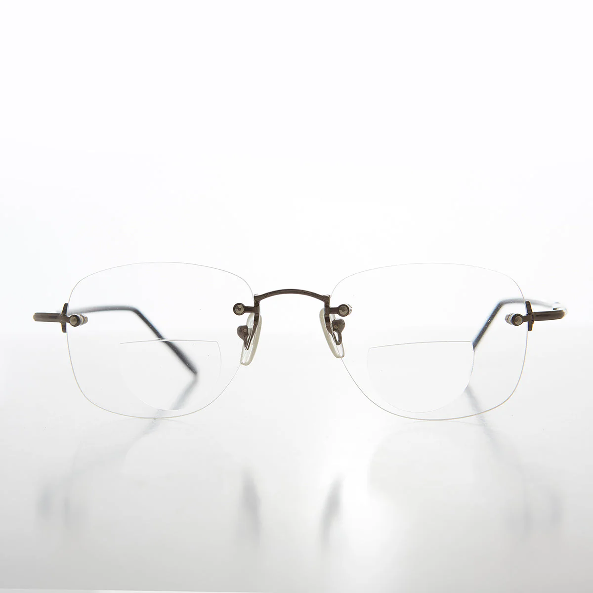 Rimless Bifocal Readers - Glassy - Image 5