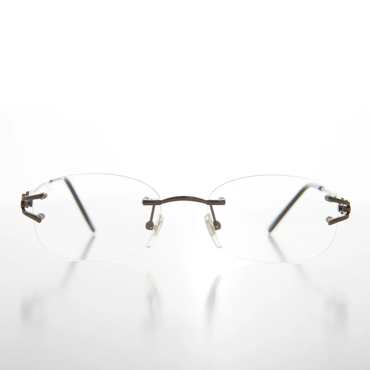 Rimless Readers with Metal Temples - Nicky - Image 4