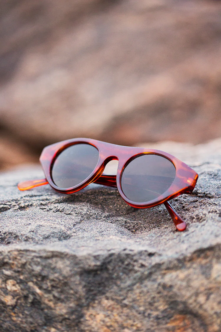Round 1940s Retro Steampunk Vintage Sunglass - Dieselpunk - Image 3