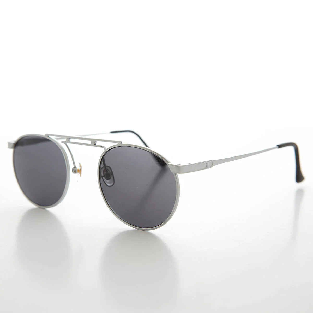 Round Art Deco Vintage Sunglasses - Aztec - Image 2