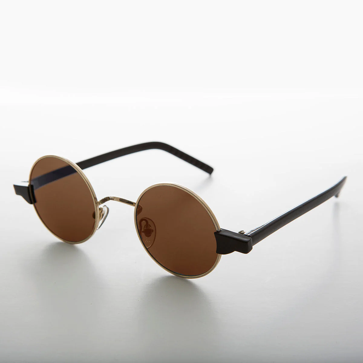 Round Hippie Spectacle Vintage Sunglass - Sean - Image 2