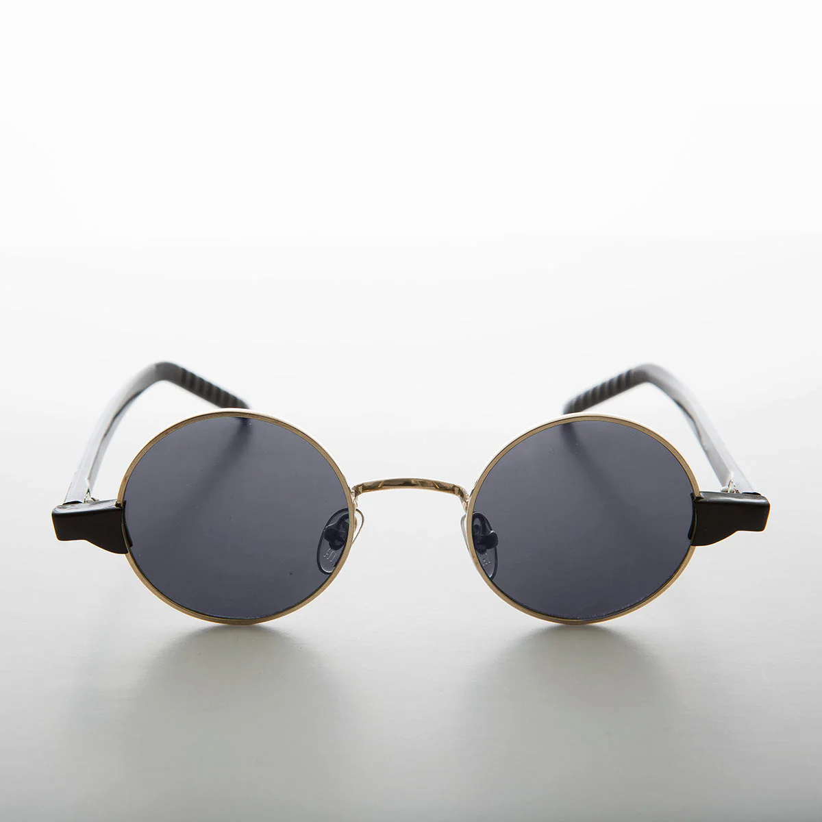 Round Hippie Spectacle Vintage Sunglass - Sean - Image 3
