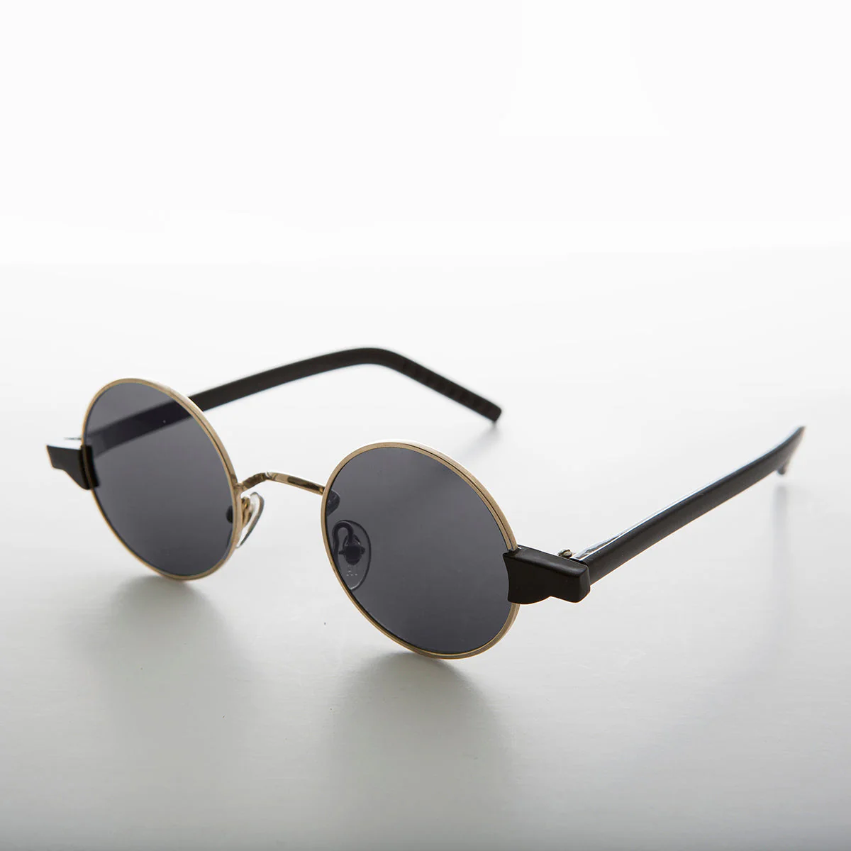 Round Hippie Spectacle Vintage Sunglass - Sean - Image 4