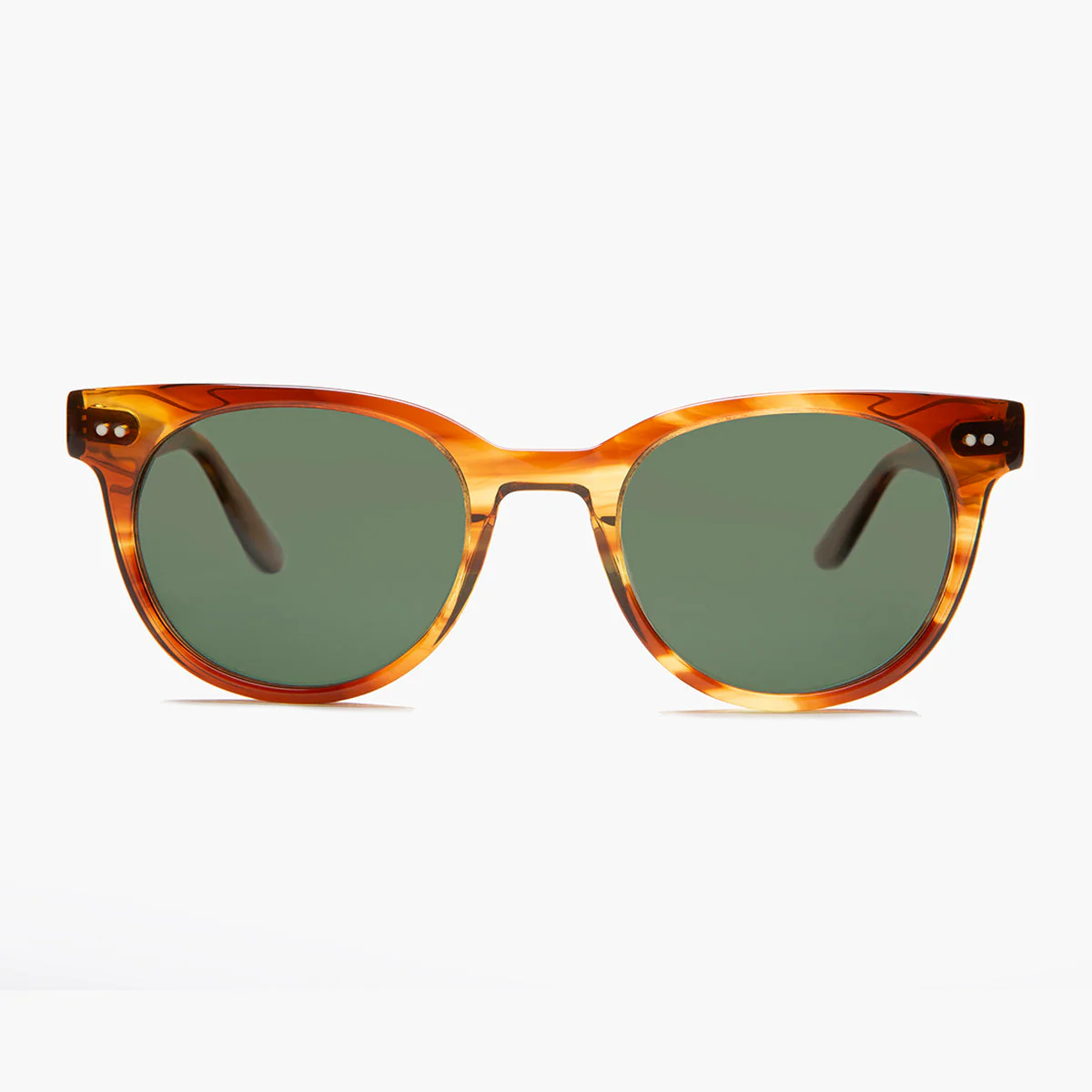 Round Hipster Sunglass with Polarized Lens - Darcy - Image 5