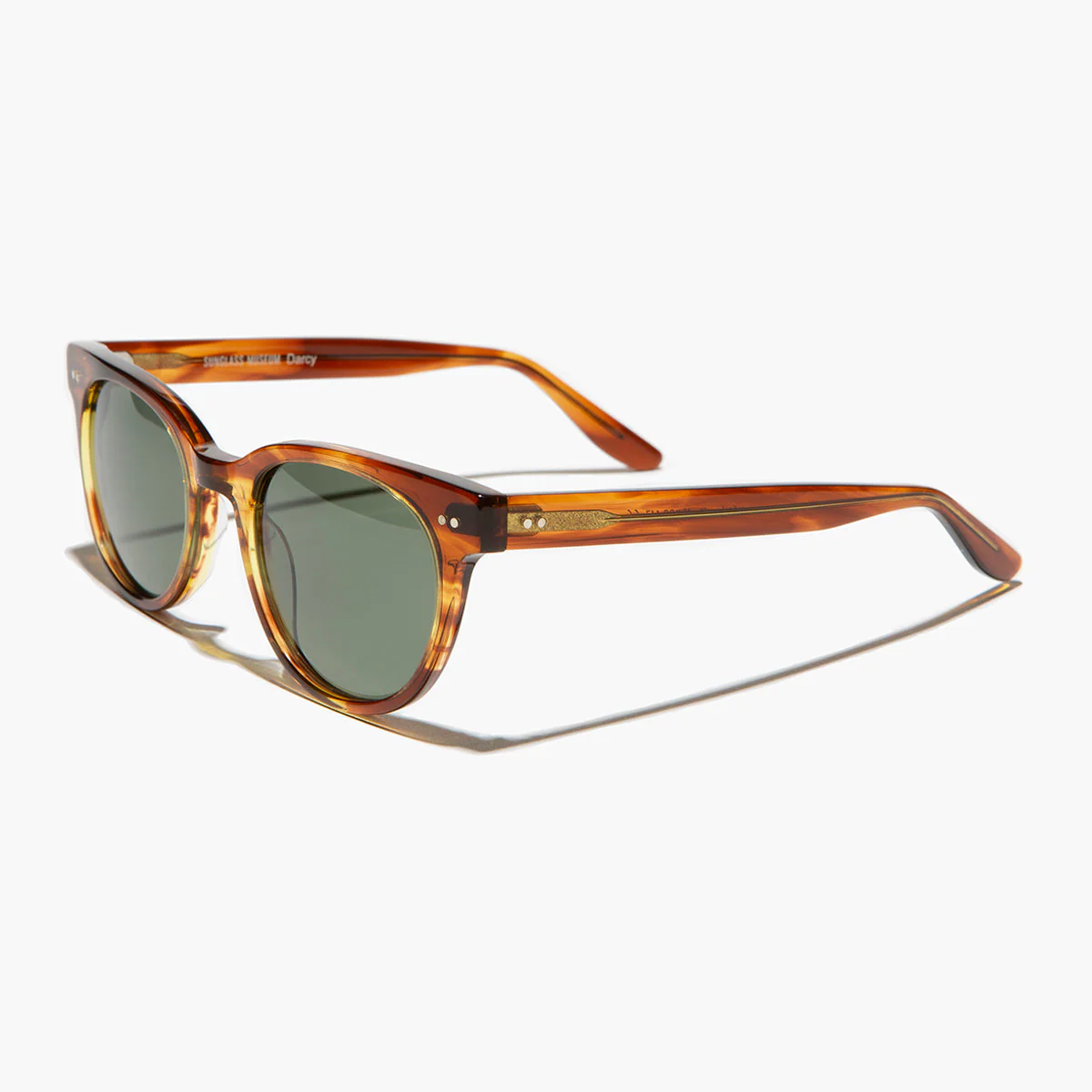 Round Hipster Sunglass with Polarized Lens - Darcy - Image 6