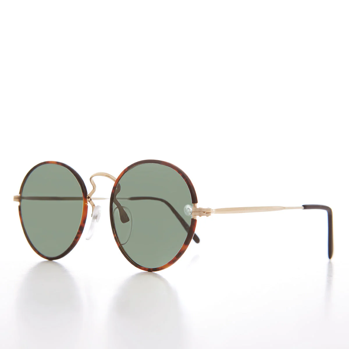 Round Polo Tortoise Vintage Sunglasses - Clerk - Image 2