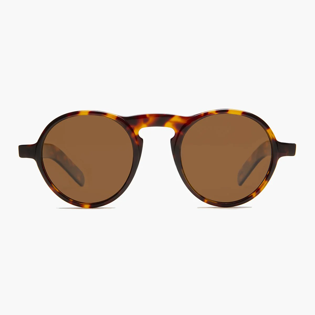 Round Retro Sunglass with Polarized Lens - Miami - Image 5