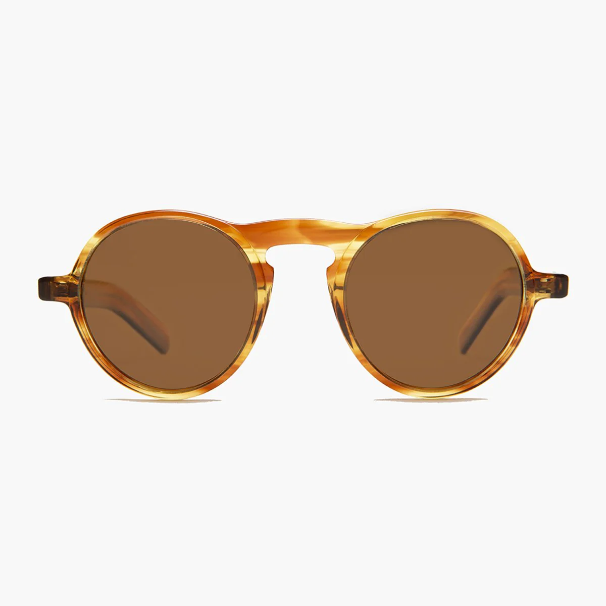 Round Retro Sunglass with Polarized Lens - Miami - Image 7