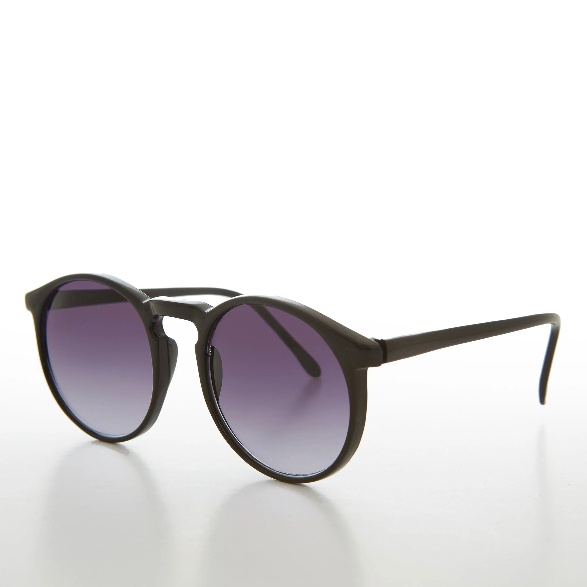 Round Schoolboy Vintage Sunglasses - Bonita - Image 2