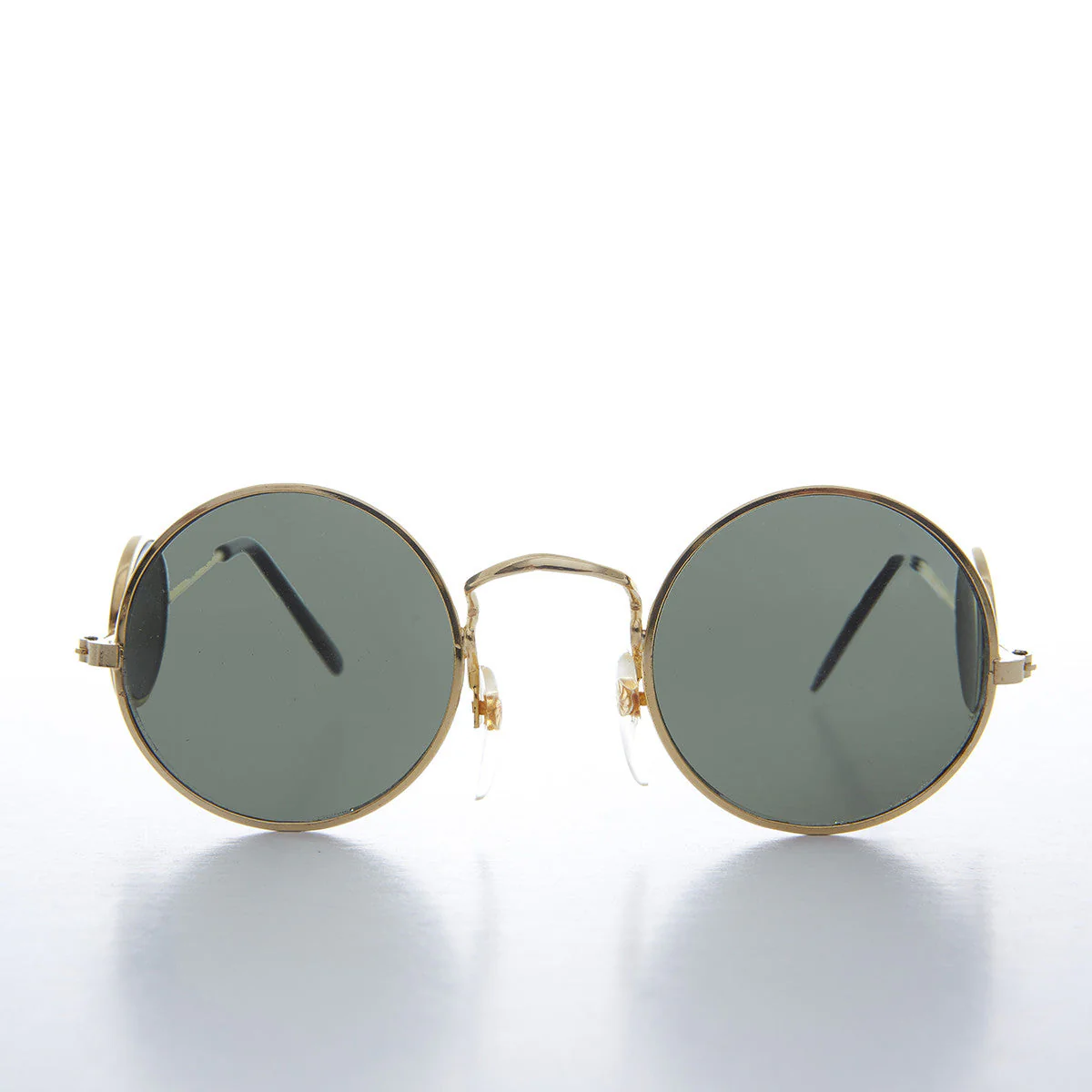 Round Side Lens Sunglass - Ricky - Image 2
