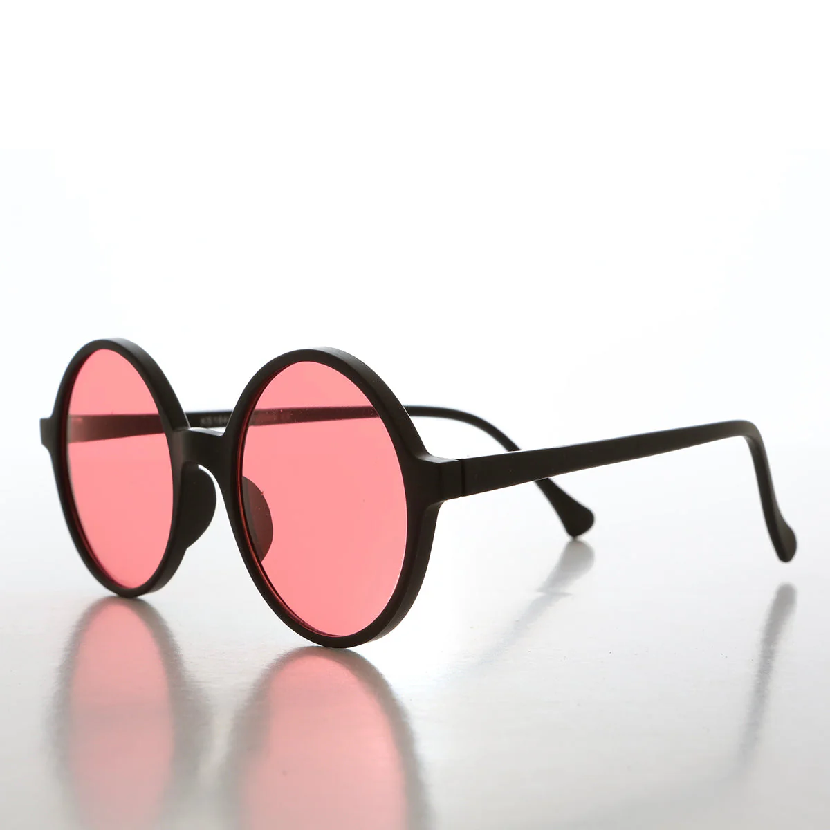 Round Sunglasses with Tinted Lenses - Viva - Image 4