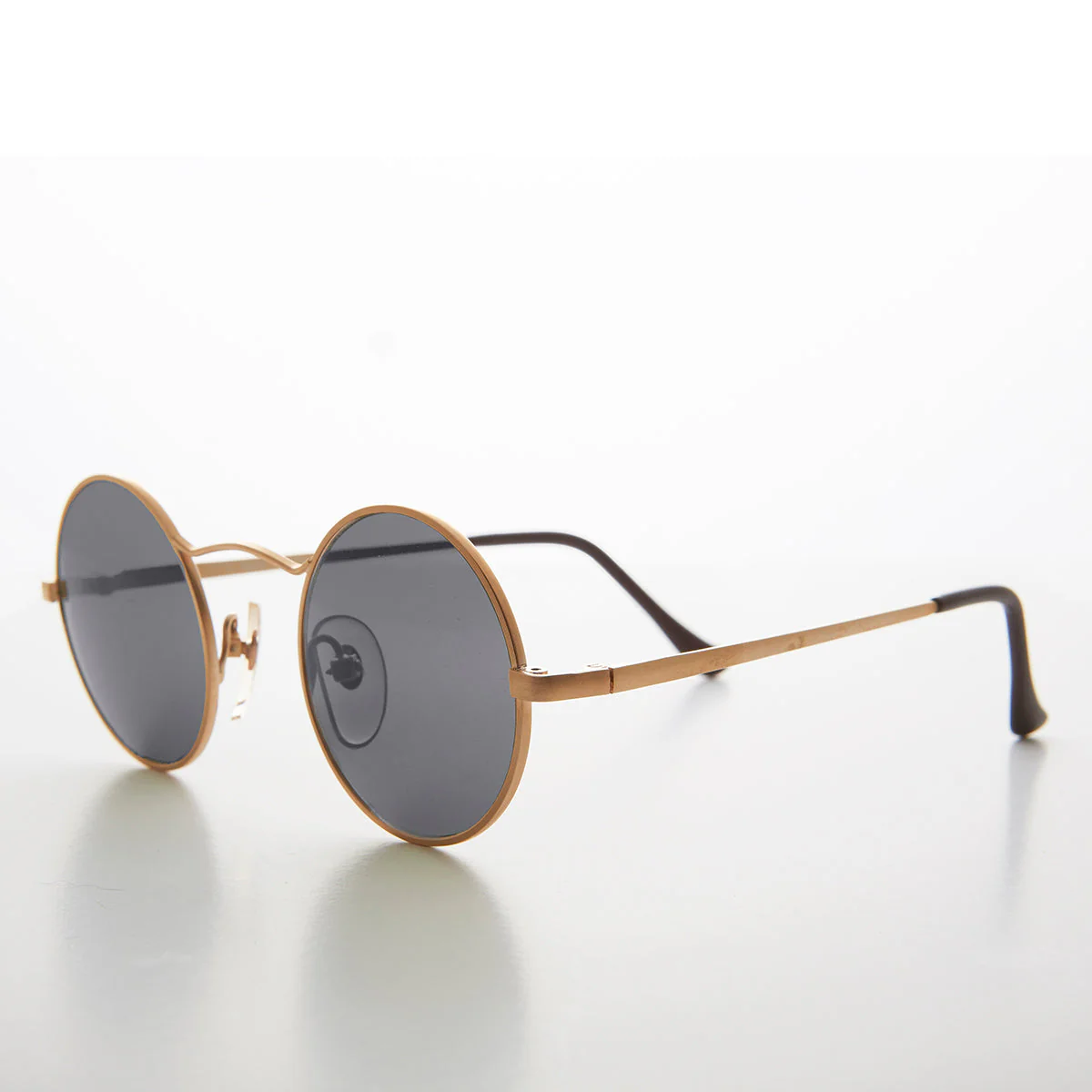 Round Wire Rim Teashade Vintage Sunglass - Vox 2 - Image 2