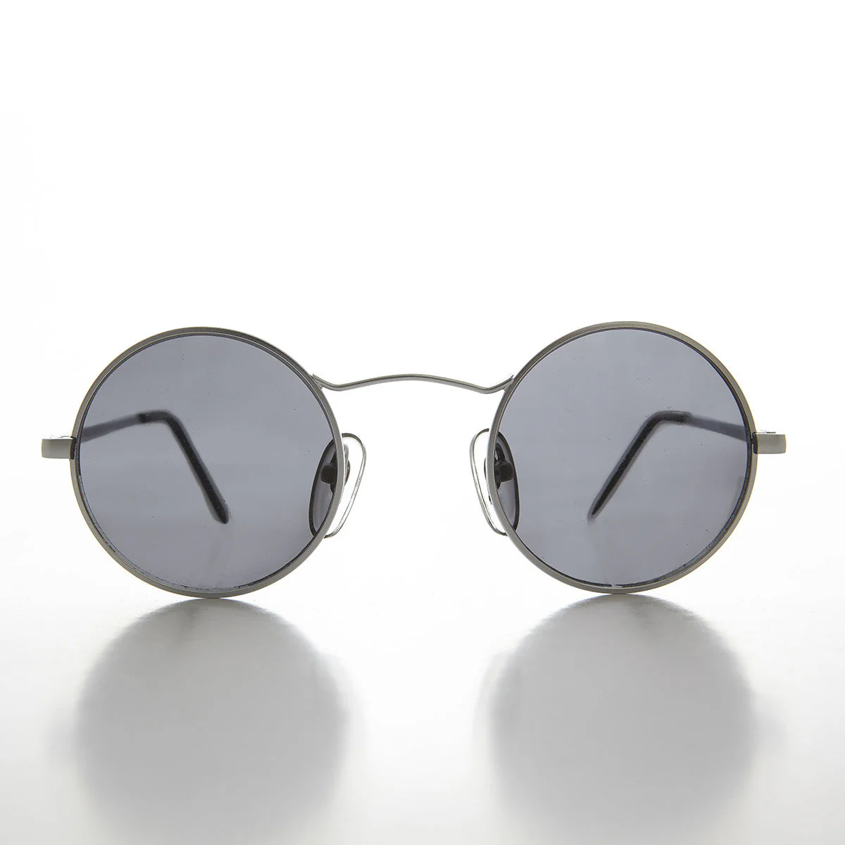 Round Wire Rim Teashade Vintage Sunglass - Vox 2 - Image 3
