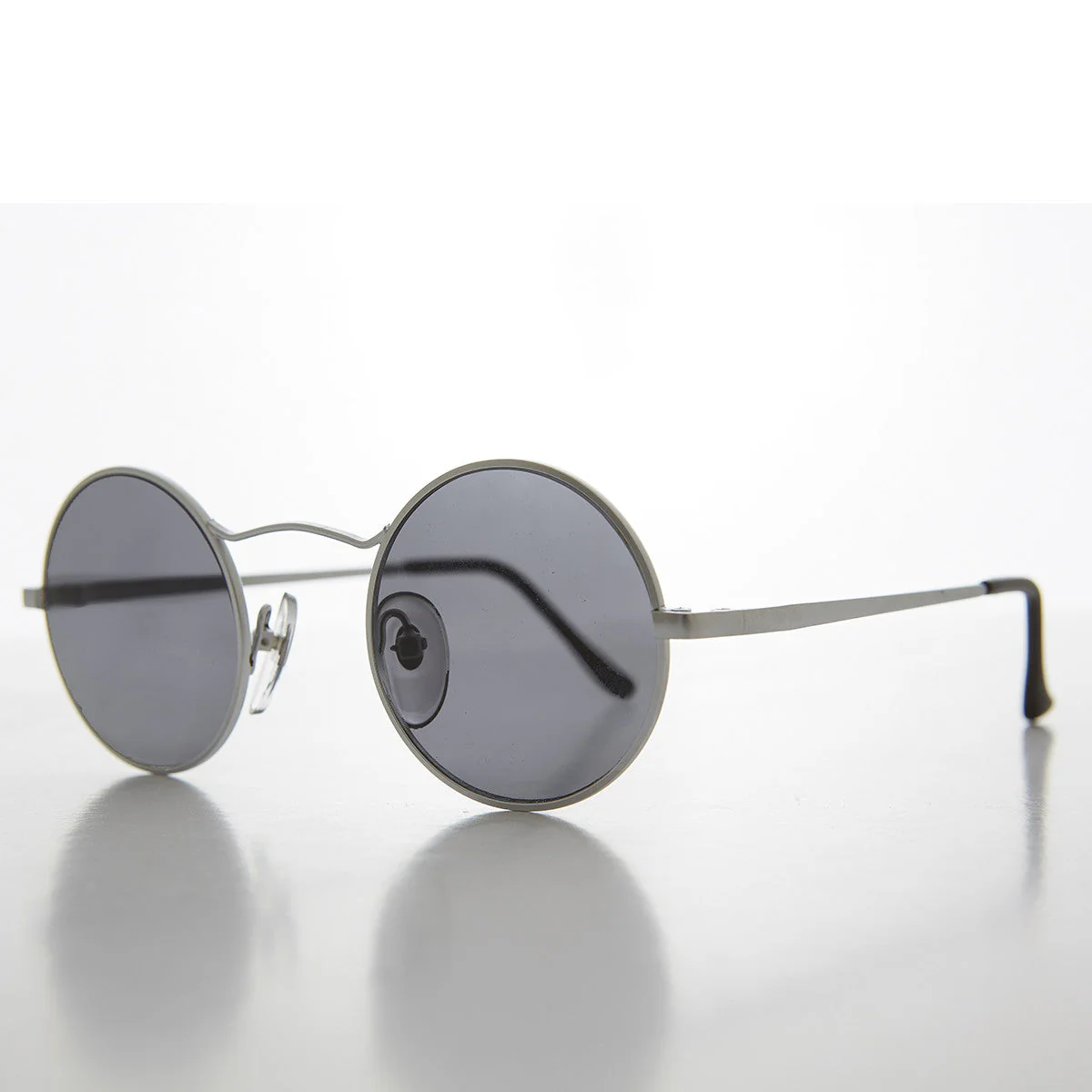 Round Wire Rim Teashade Vintage Sunglass - Vox 2 - Image 4