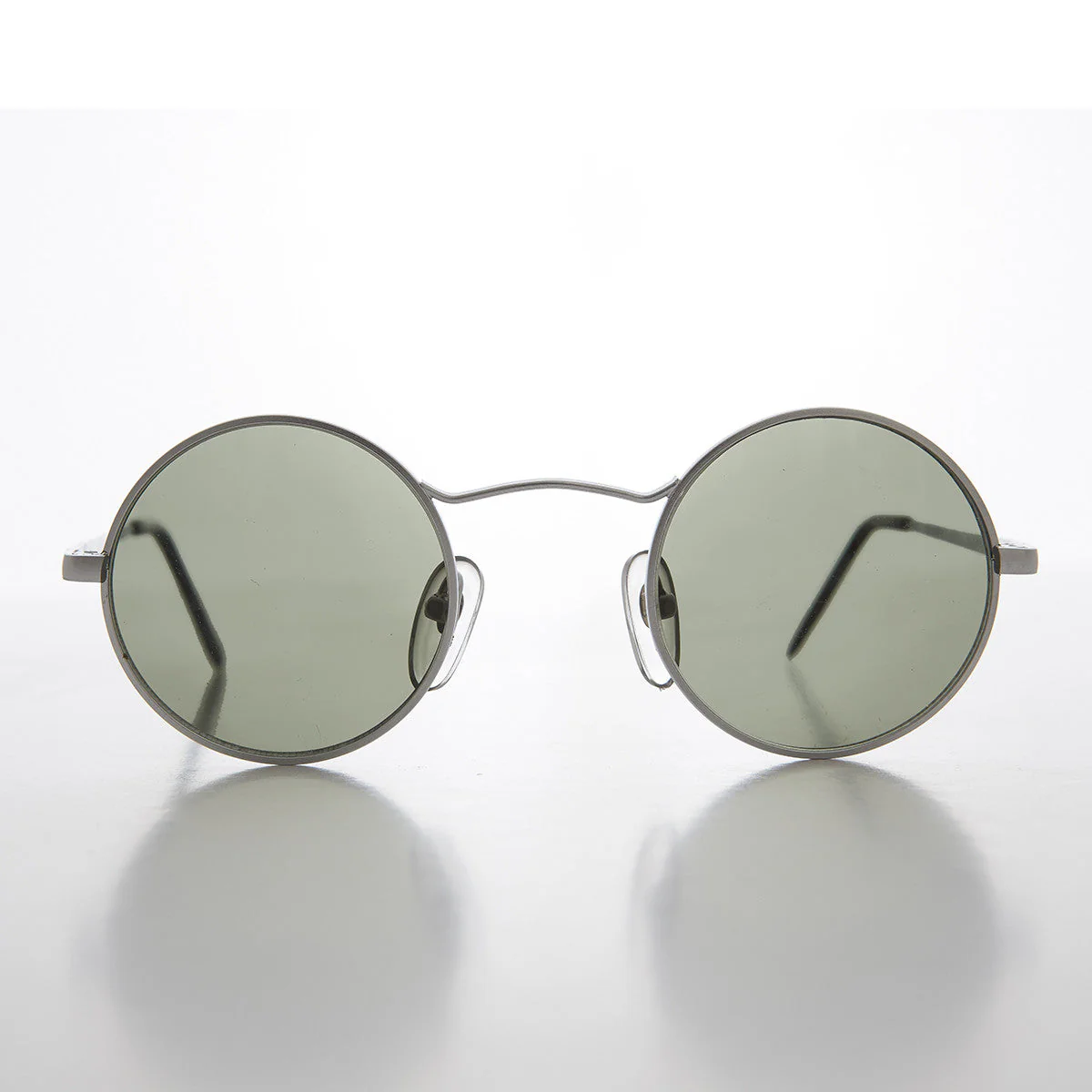 Round Wire Rim Teashade Vintage Sunglass - Vox 2 - Image 5